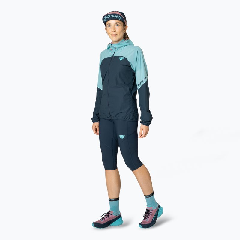 Kurtka do biegania damska DYNAFIT Alpine Wind marine blue 3