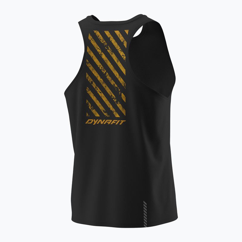 Koszulka do biegania męska DYNAFIT Trail Tank black out 2