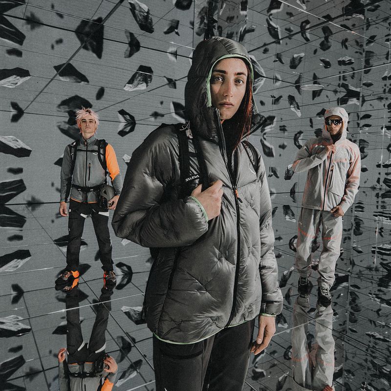 Kurtka puchowa damska Salewa Nxt Rds quiet shade 10