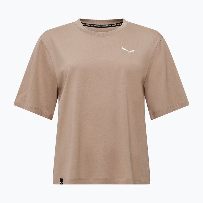 Koszulka damska Salewa Eagle Sunset Loose quicksand 5