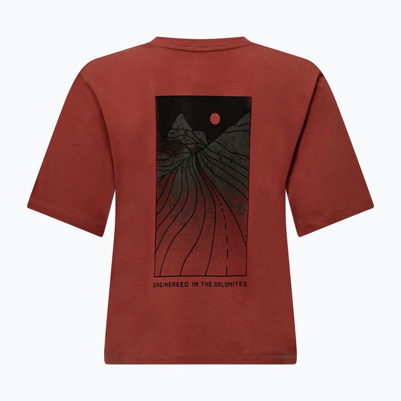 Koszulka damska Salewa Eagle Sunset Loose etruscan red 6