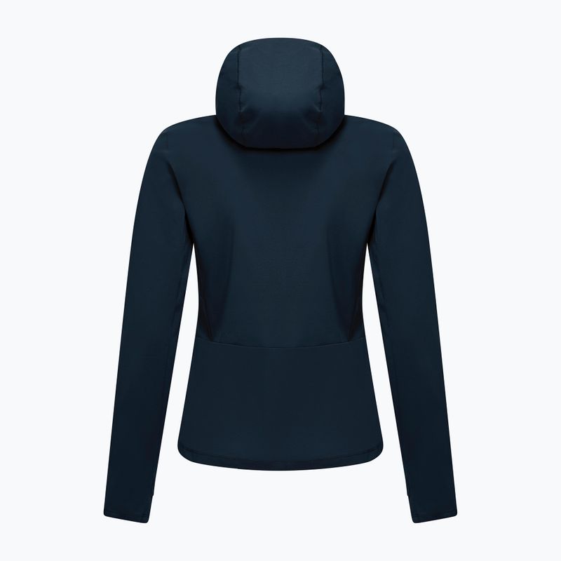 Bluza trekkingowa damska Salewa Puez Sun Hoodie navy blazer 2