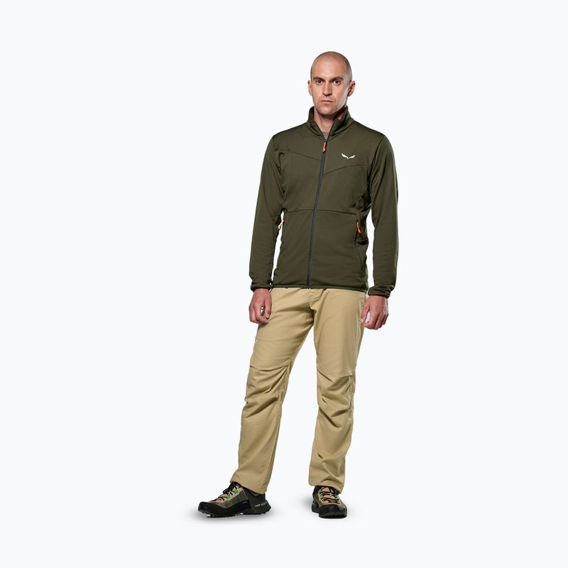 Bluza trekkingowa męska Salewa Puez Cammio PL dark olive 2