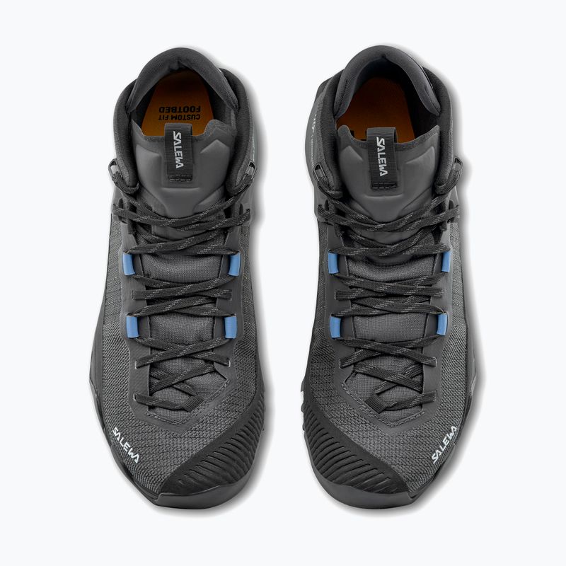 Buty podejściowe męskie Salewa Wildfire Nxt Mid GTX onyx/quiet shade 4