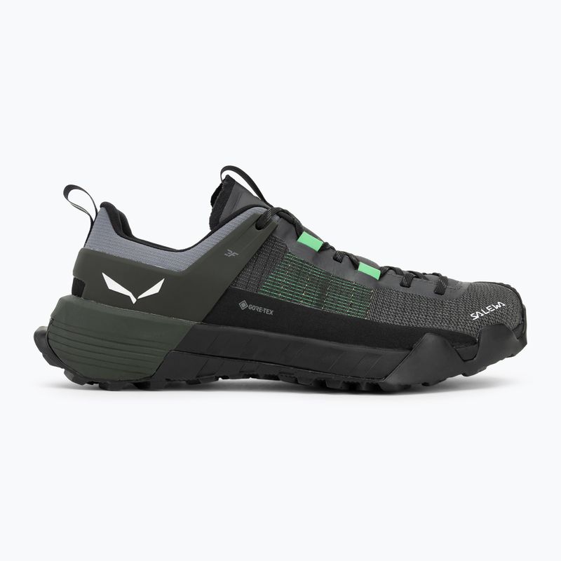 Buty podejściowe męskie Salewa Wildfire Nxt GTX onyx/irish green 2