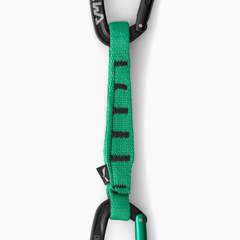 Ekspres wspinaczkowy Salewa Ortles Str/Bnt 170 Qd black/irish green 2