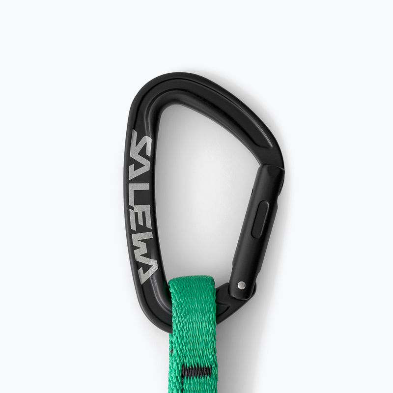 Ekspres wspinaczkowy Salewa Ortles Str/Bnt 170 Qd black/irish green 3