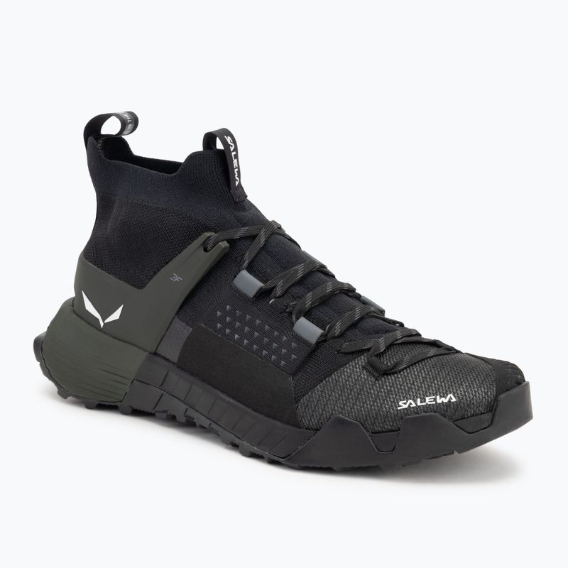 Buty podejściowe męskie Salewa Wildfire Nxt Knit onyx/dark olive