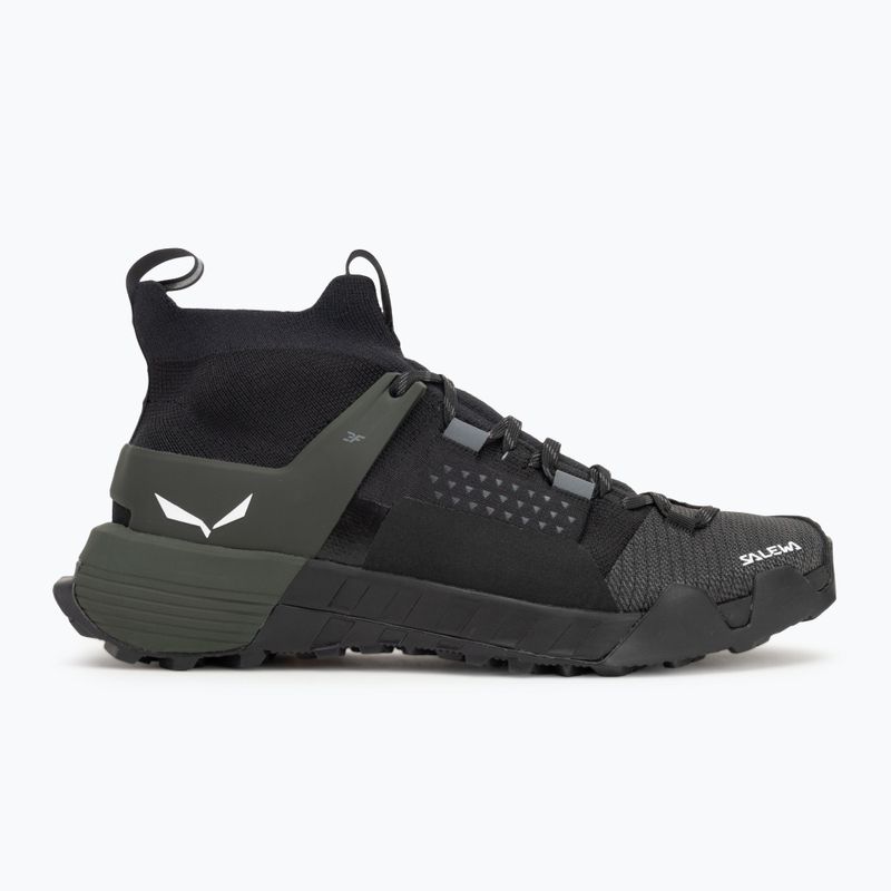 Buty podejściowe męskie Salewa Wildfire Nxt Knit onyx/dark olive 2