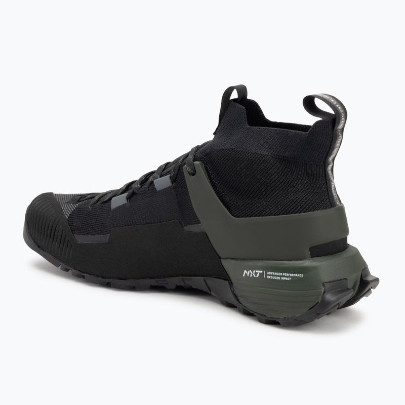 Buty podejściowe męskie Salewa Wildfire Nxt Knit onyx/dark olive 3