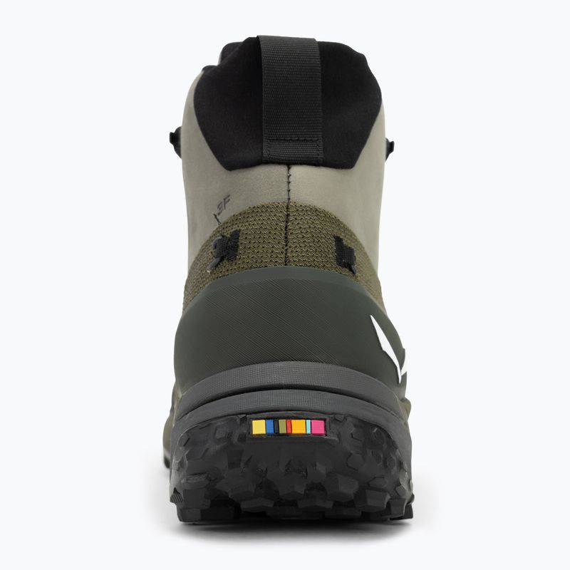 Buty trekkingowe męskie Salewa Puez Leather Mid Ptx shadow/dark olive 6