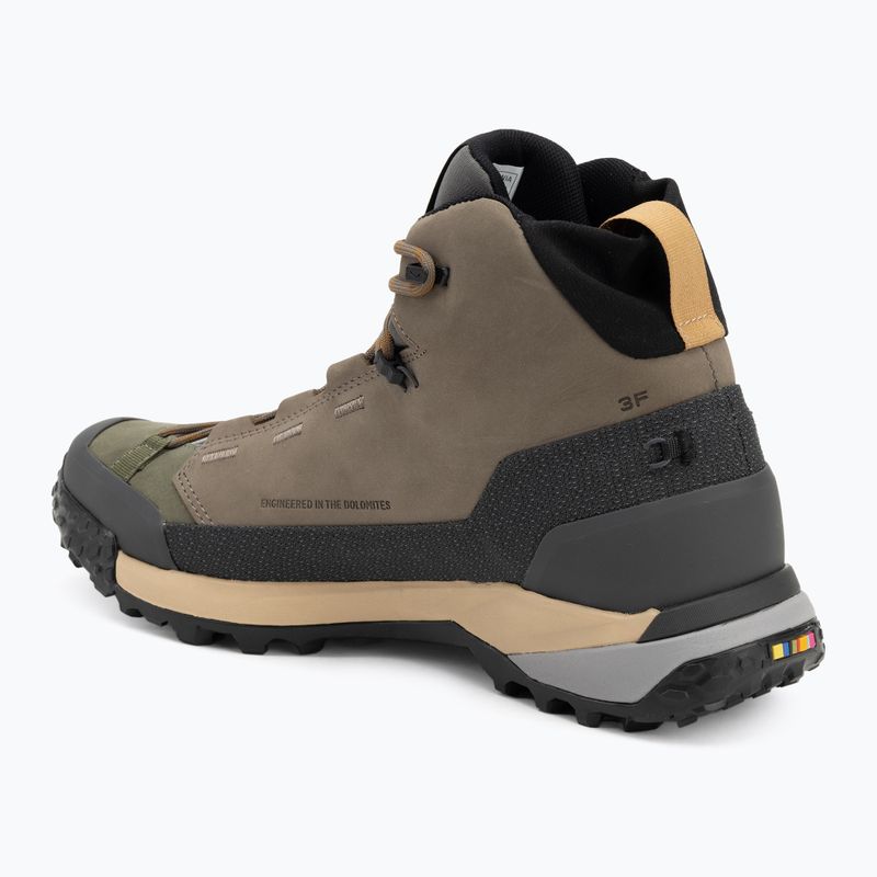 Buty trekkingowe męskie Salewa Puez Leather Mid Ptx bungee cord/onyx 3