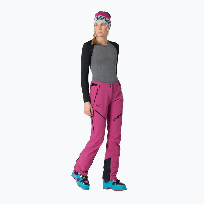 Spodnie skiturowe damskie DYNAFIT Mercury 2 Dynastretch magenta/0910 2
