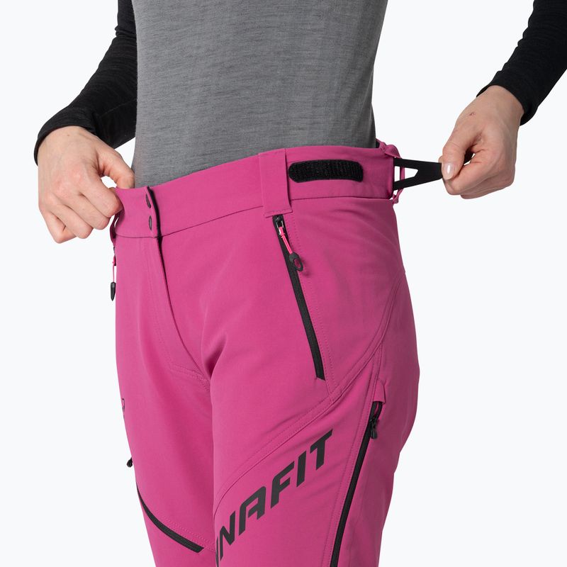 Spodnie skiturowe damskie DYNAFIT Mercury 2 Dynastretch magenta/0910 5