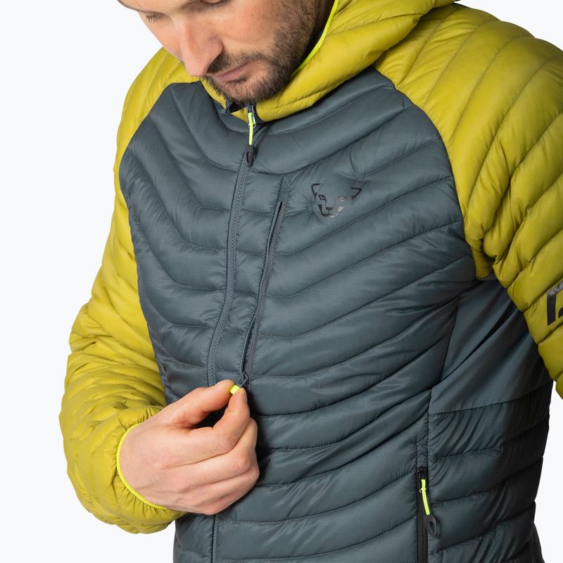 Kurtka puchowa męska DYNAFIT Radical Down RDS Hooded golden lime 5