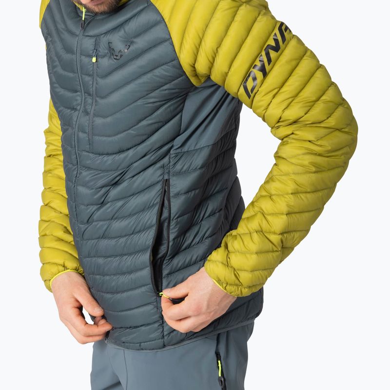 Kurtka puchowa męska DYNAFIT Radical Down RDS Hooded golden lime 6