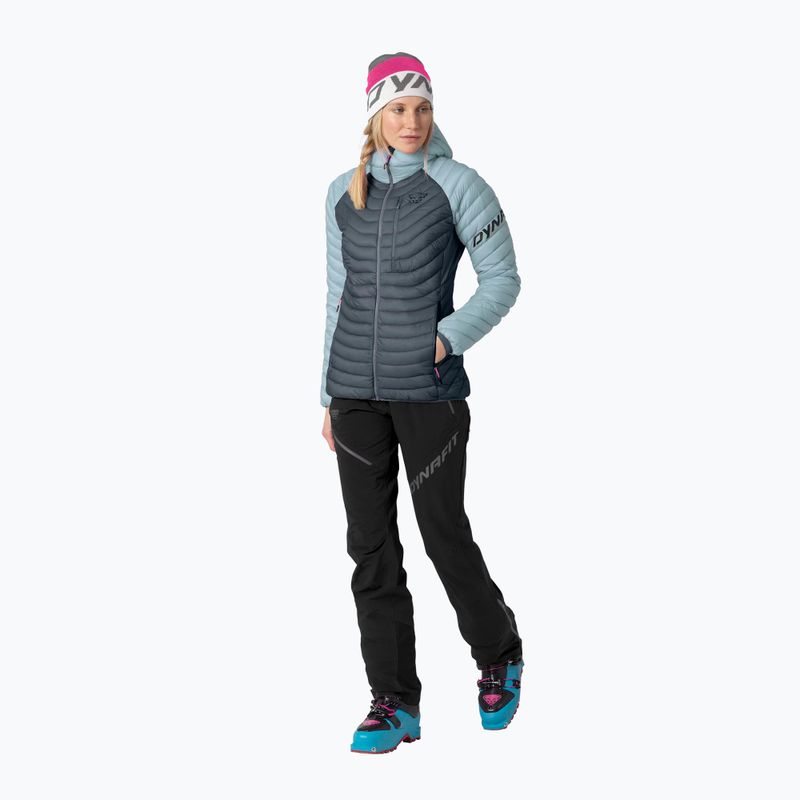 Kurtka puchowa damska DYNAFIT Radical Dwn RDS Hood cloud blue 2