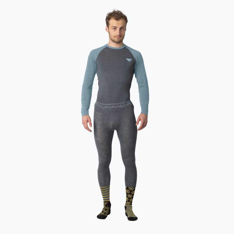 Bluza termoaktywna męska DYNAFIT Tour Light Merino smoke blue 2