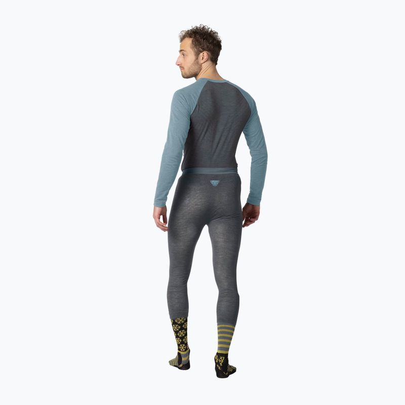 Bluza termoaktywna męska DYNAFIT Tour Light Merino smoke blue 3