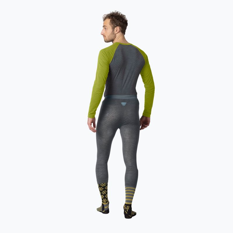Longsleeve termoaktywny męski DYNAFIT Tour Light Merino golden lime 3