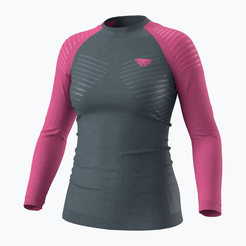 Bluza termoaktywna damska DYNAFIT Tour Light Merino magenta 4