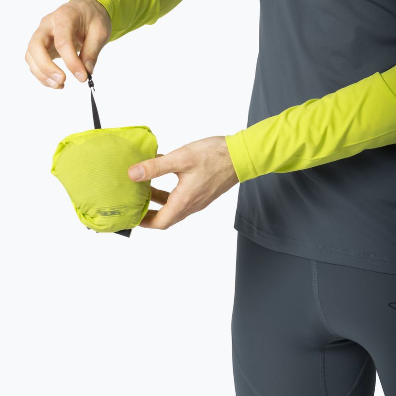 Kurtka do biegania męska DYNAFIT Alpine Wind ultra yellow 8