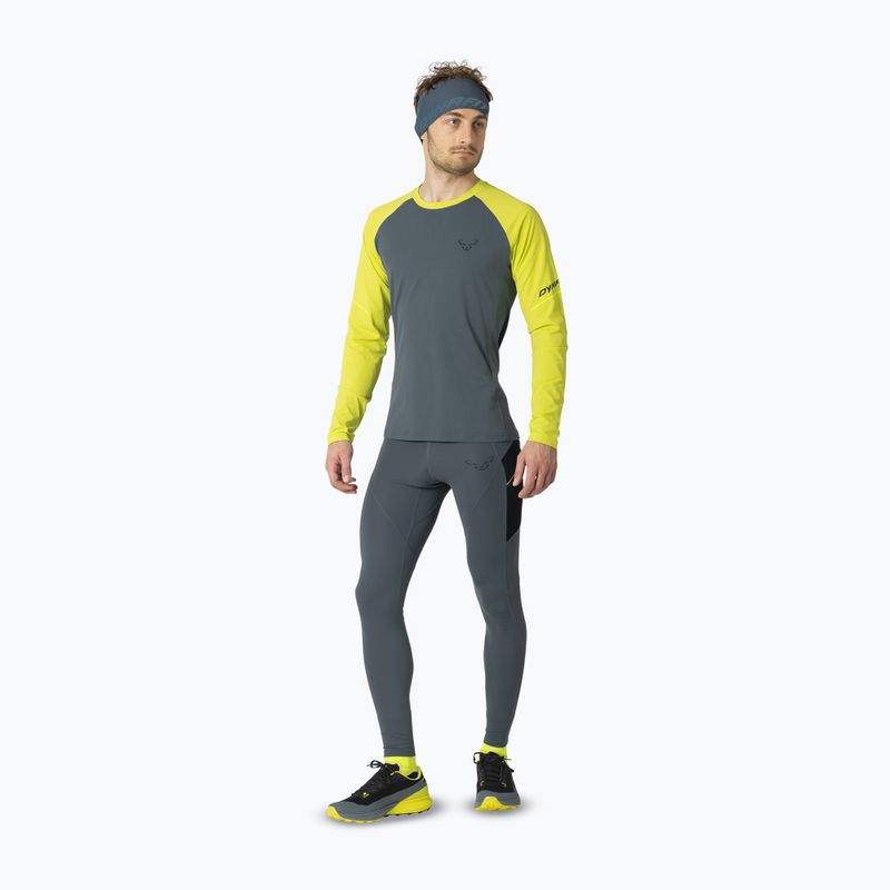 Longsleeve do biegania męski DYNAFIT Alpine Pro ultra yellow/0720 2