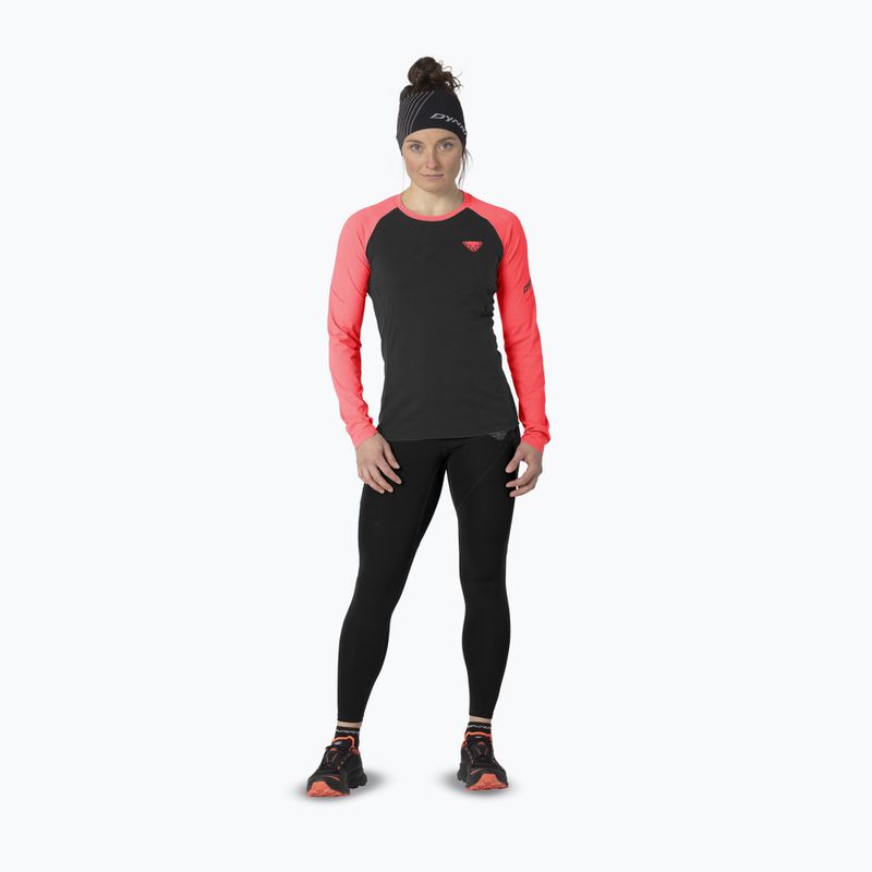 Longsleeve do biegania damski DYNAFIT Alpine Pro ultra coral/0936 2