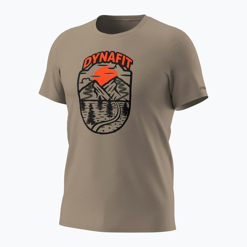 Koszulka męska DYNAFIT Graphic CO fallen rock/horizon 4
