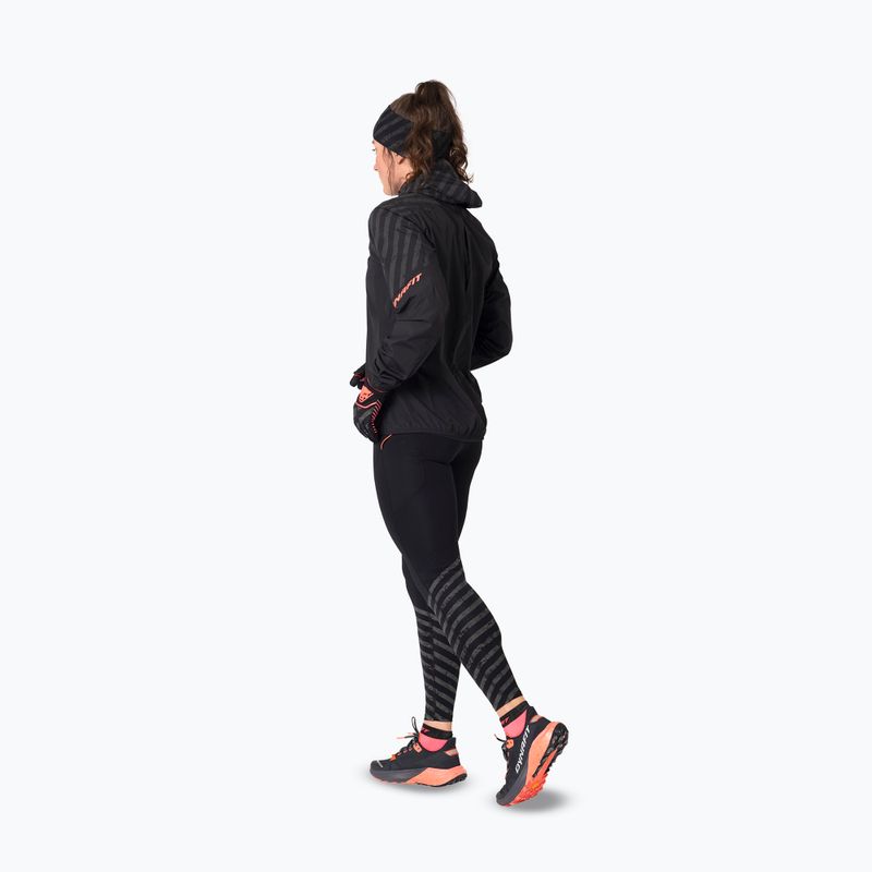 Kurtka do biegania damska DYNAFIT Trail Reflective Wind black out/6A10 3