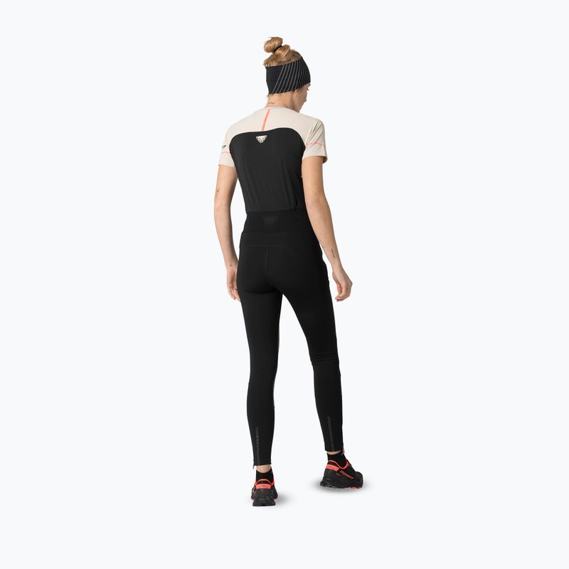 Spodnie do biegania damskie DYNAFIT Alpine Softshell Hybrid black out 3