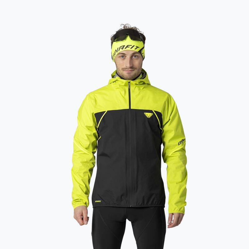 Kurtka do biegania męska DYNAFIT Alpine 3L ultra yellow