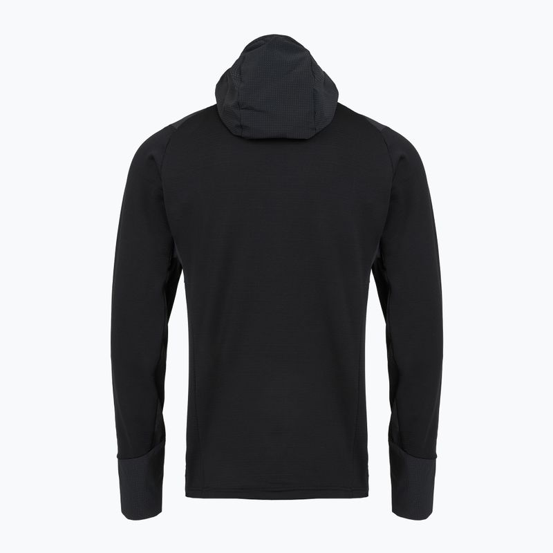 Bluza trekkingowa męska Salewa Agner PL Hooded black out 2