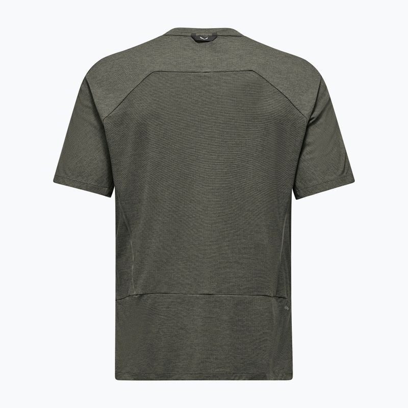 Koszulka męska Salewa Pedroc Dry Wind faded green 8