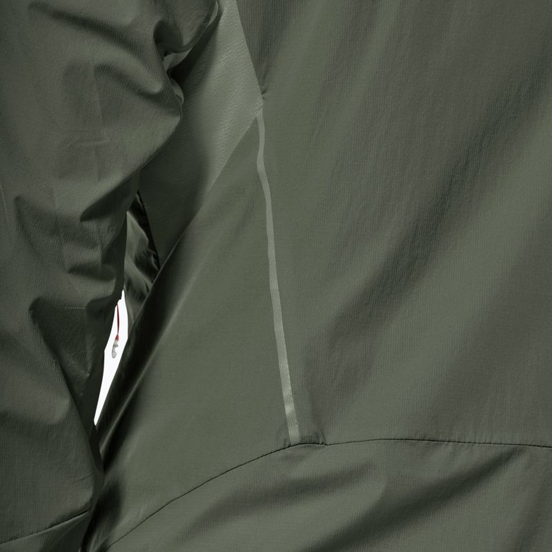 Kurtka przeciwwiatrowa męska Salewa Pedroc Wind Hood faded green 5
