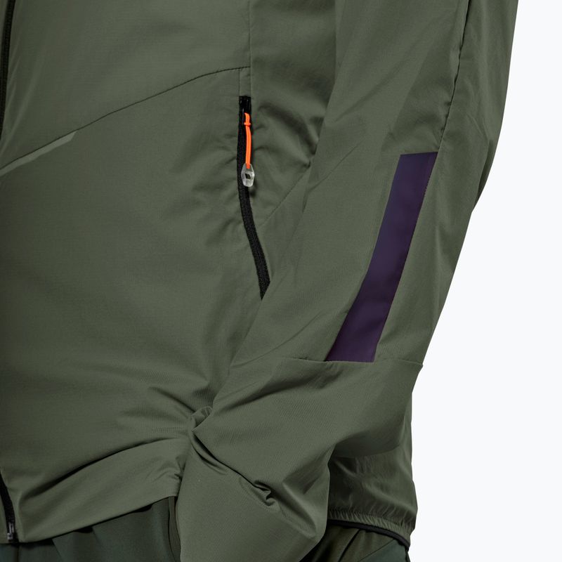 Kurtka przeciwwiatrowa męska Salewa Pedroc Wind Hood faded green 6