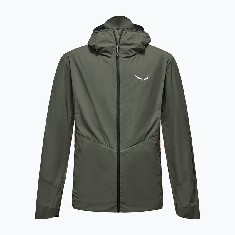 Kurtka przeciwwiatrowa męska Salewa Pedroc Wind Hood faded green 8