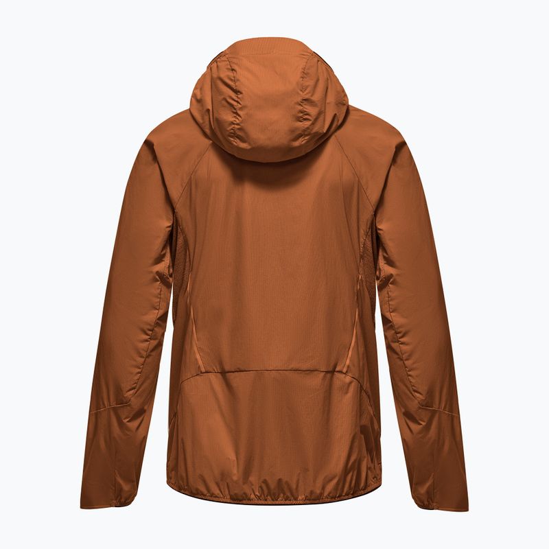 Kurtka przeciwwiatrowa męska Salewa Pedroc Wind Hood bombay brown 9