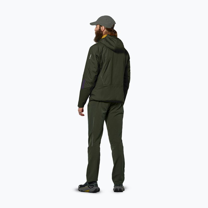 Kurtka hybrydowa męska Salewa Pedroc Tirol Wool Air Hybrid dark olive 3