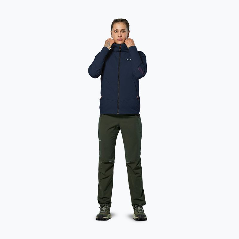 Kurtka hybrydowa damska Salewa Pedroc Tirol Wool Air Hybrid navy blazer 2