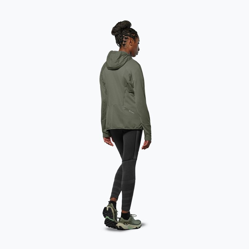 Kurtka przeciwwiatrowa damska Salewa Pedroc Polarlite Wind Hood faded green 3