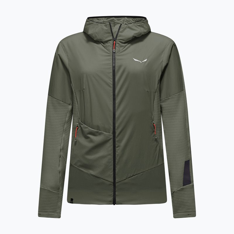Kurtka przeciwwiatrowa damska Salewa Pedroc Polarlite Wind Hood faded green 7