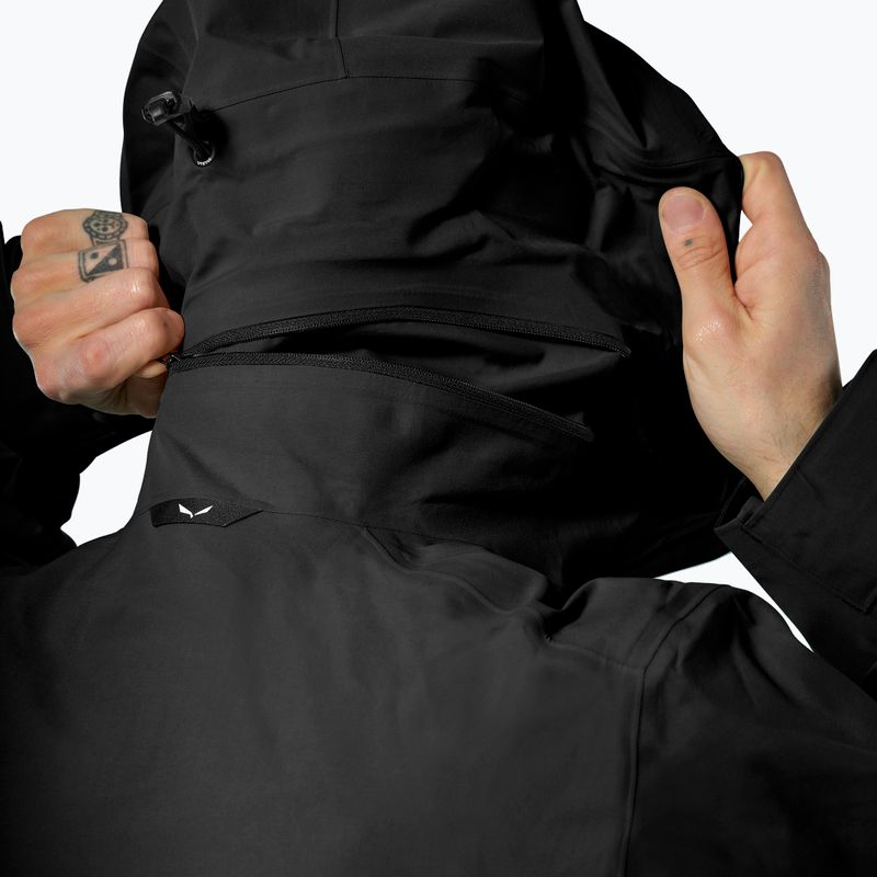 Kurtka przeciwdeszczowa męska Salewa Ortles GTX 3L EPE black out 4