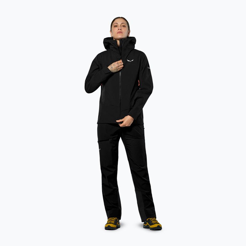 Kurtka przeciwdeszczowa damska Salewa Ortles GTX 3L EPE black out 2