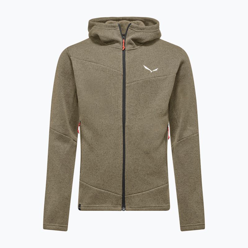 Bluza trekkingowa męska Salewa Puez Rocca Polarlite Hood quicksand 5