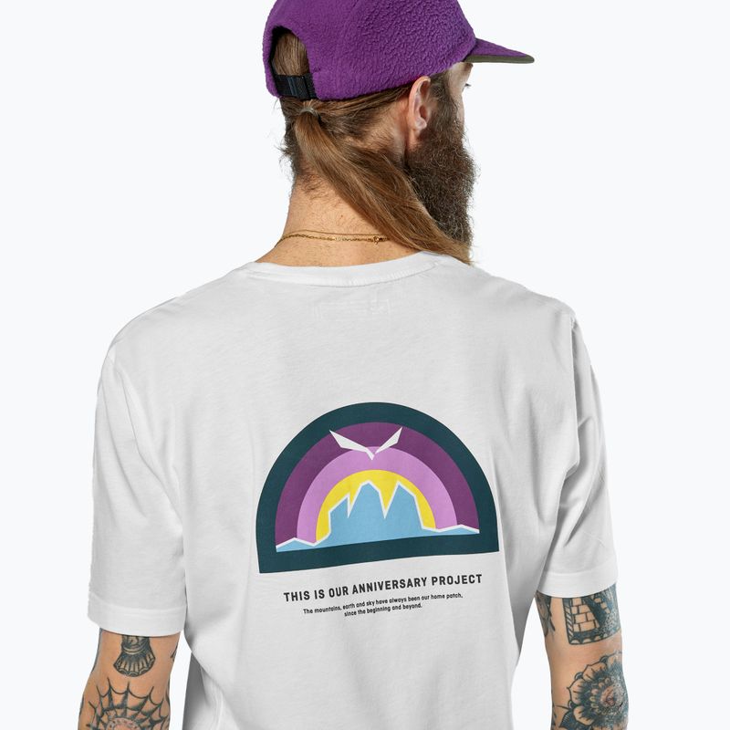 Koszulka męska Salewa Eagle Anniversary optical white 4