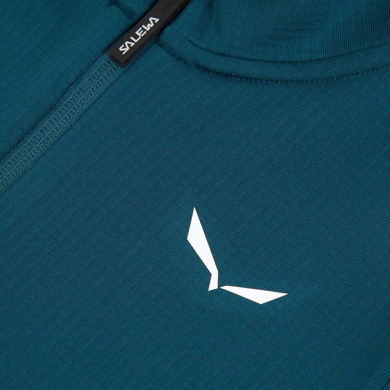 Bluza trekkingowa dziecięca Salewa Cammino Polarlite pond blue 3