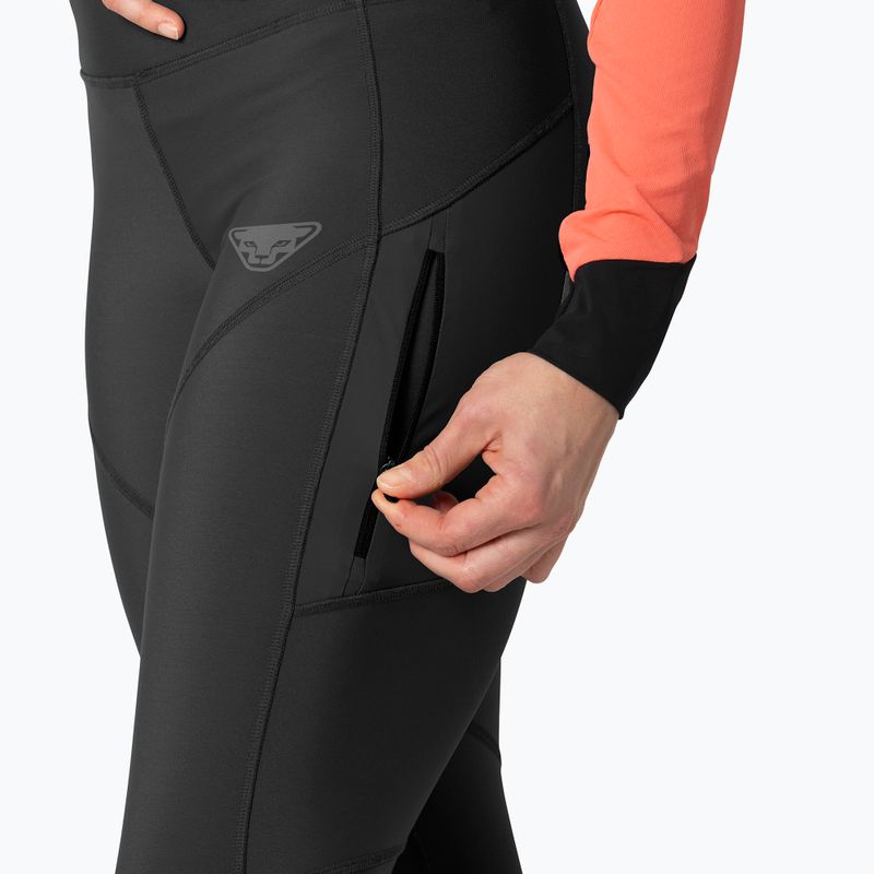 Legginsy do biegania damskie DYNAFIT Winter Running black out 6