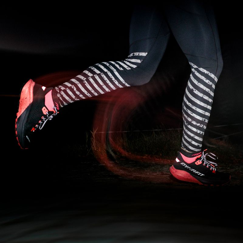 Legginsy do biegania damskie DYNAFIT Trail Reflective black out 9