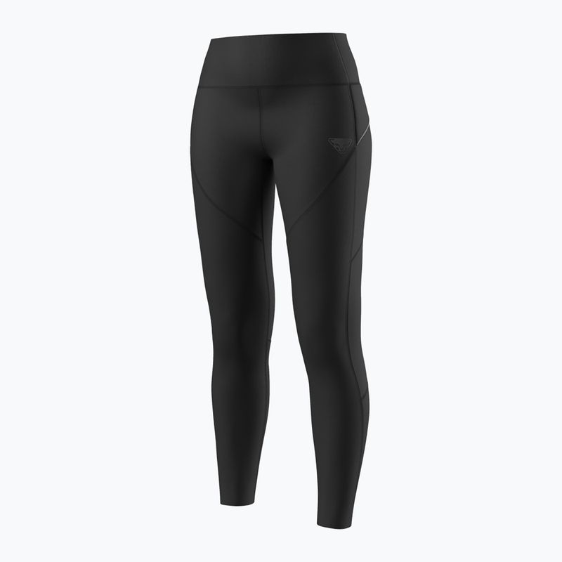Legginsy do biegania damskie DYNAFIT Warm Ultra black out 4